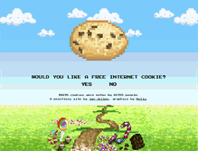 Tablet Screenshot of freeinternetcookies.com